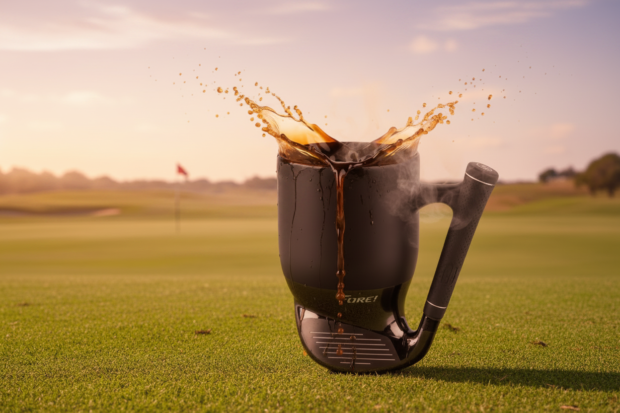 Morning Tee Time Coffee Mug Golf Club
